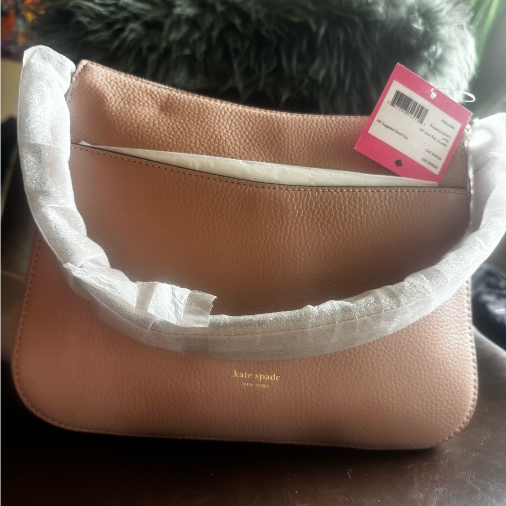 Kate Spade Light Pink Leather Shoulder Bag
